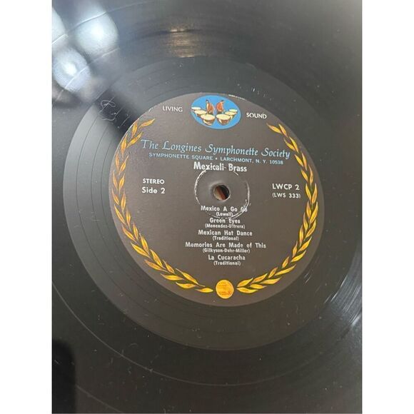 Mexicali Brass New Hits From South Of The Border Vinyl LP Longines Symphonette - Picture 8 of 10